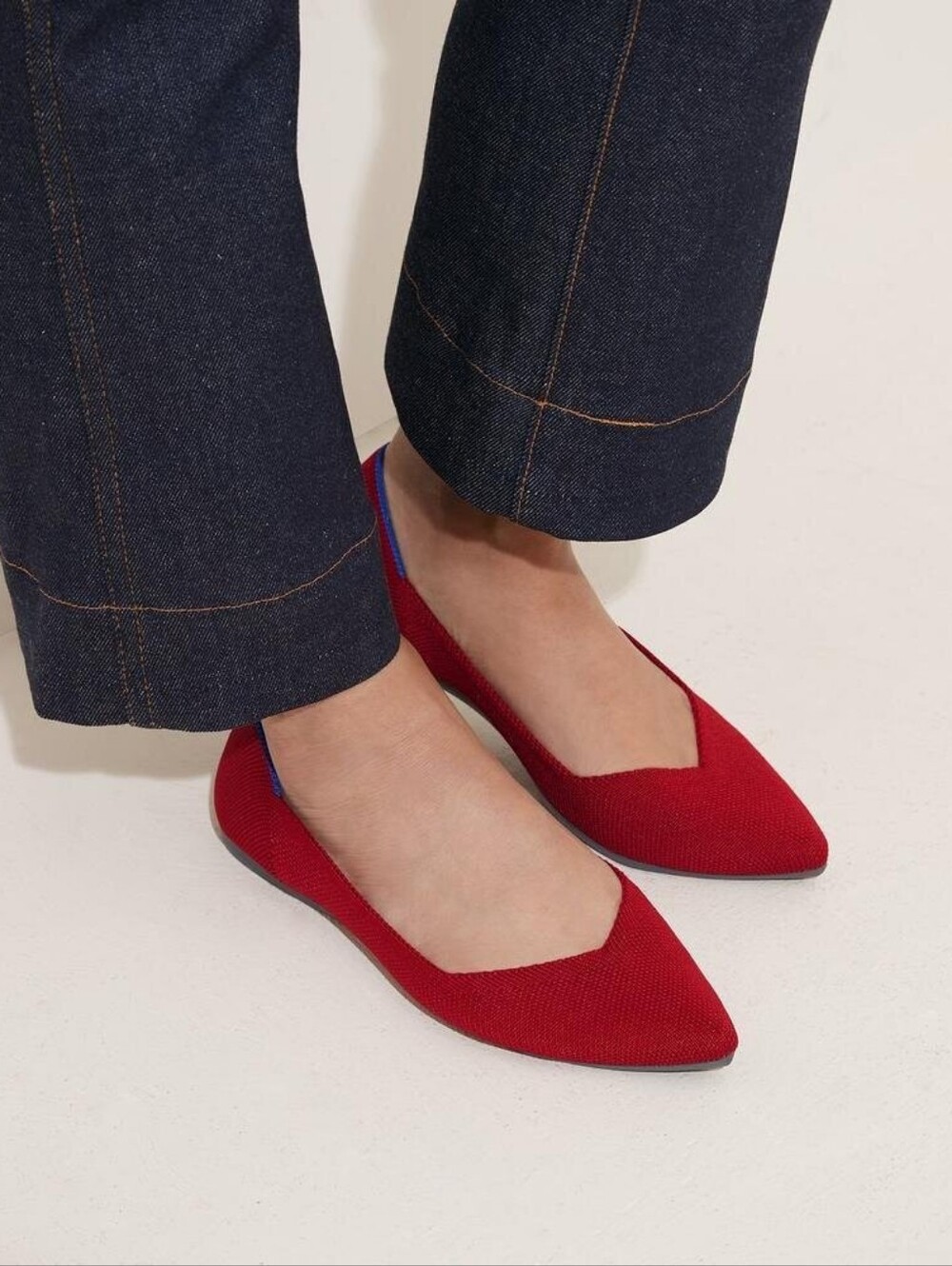 Rothys The Point, Chili Red, Size 9